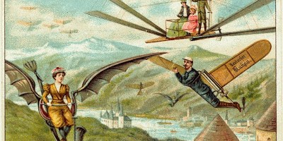 Circa 1900 Postcards Show the Year 2000